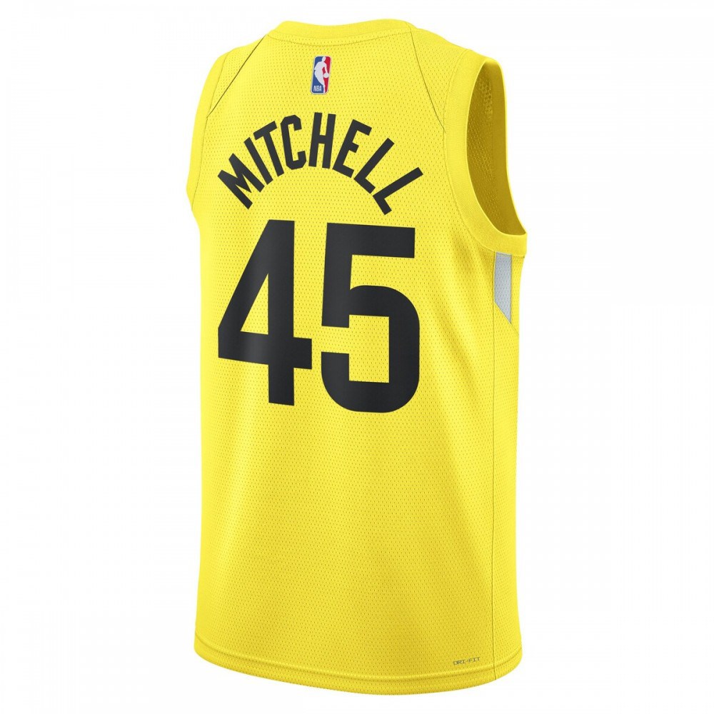 Donovan Mitchell Utah Jazz Unisex 2022/23 Swingman Jersey - Icon Edition - Gold-Pro Kit Vault | Brand New 26/27 Sports Jerseys